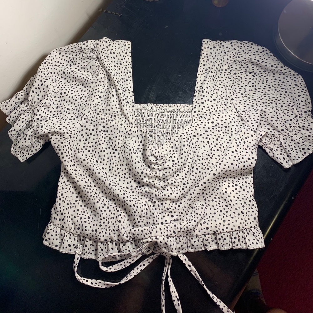 Cute crop shirt from SHEIN